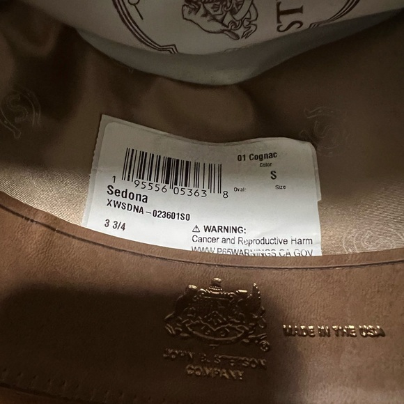 New with Tags Stetson Sedona Hat - Picture 8 of 8